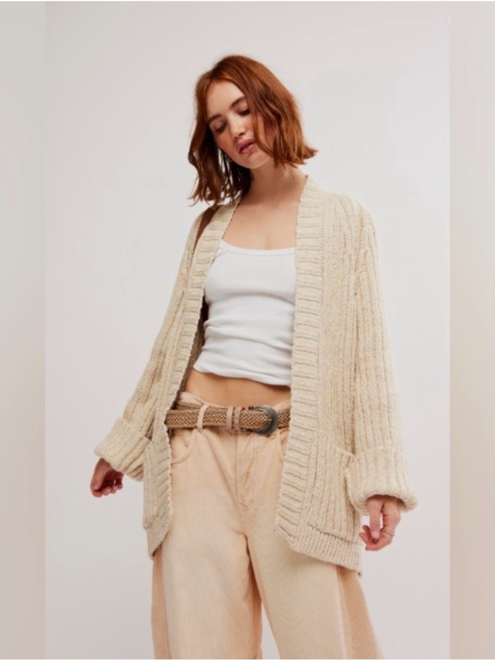 Free People Blossom Knit Cardigan